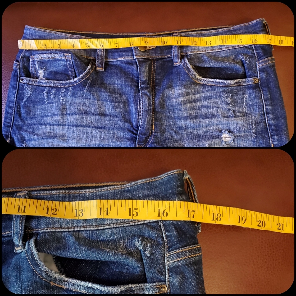 SP BLACK Distressed Cutoff shorts - Picture 8 of 10
